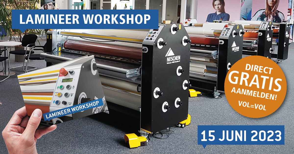 Workshop lamineren, 15 juni 2023